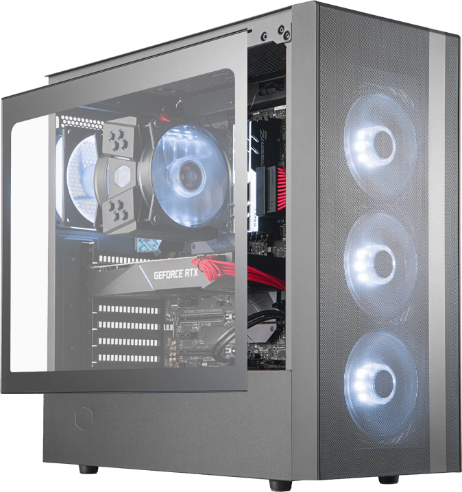 高度なストレージ拡張性を備えたPCケース「MasterBox NR600